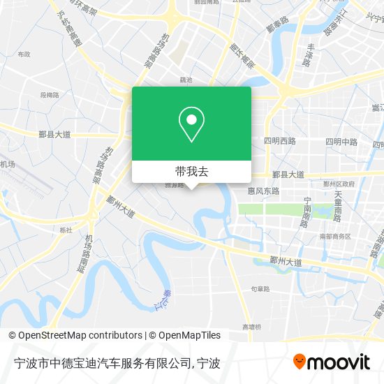 宁波市中德宝迪汽车服务有限公司地图