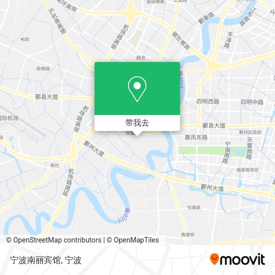 宁波南丽宾馆地图