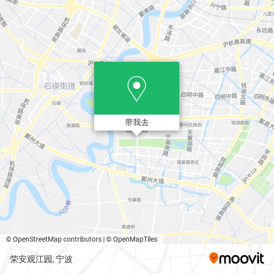 荣安观江园地图