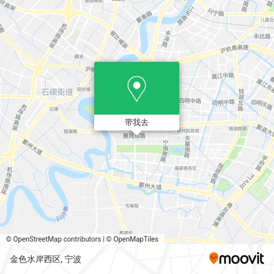 金色水岸西区地图