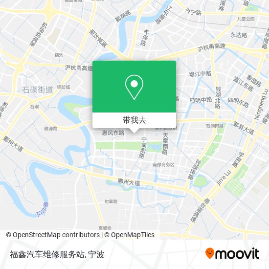 福鑫汽车维修服务站地图