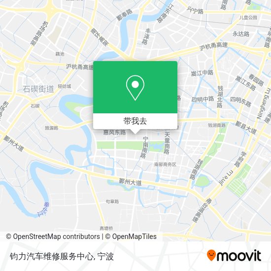 钧力汽车维修服务中心地图
