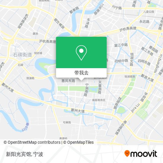 新阳光宾馆地图