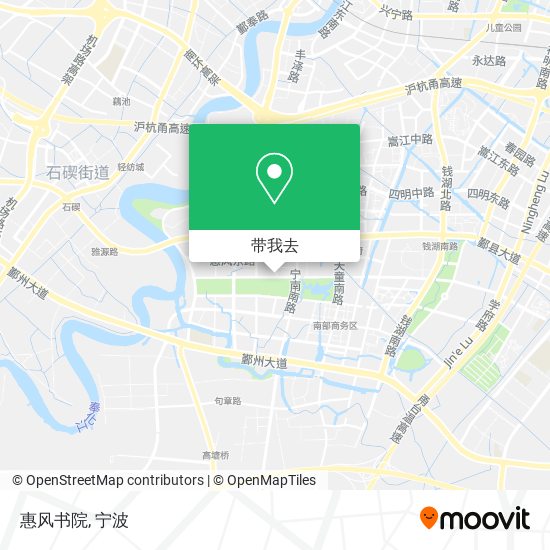 惠风书院地图