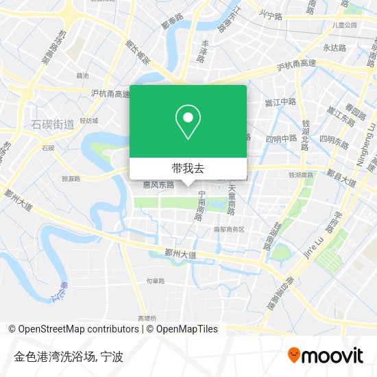 金色港湾洗浴场地图