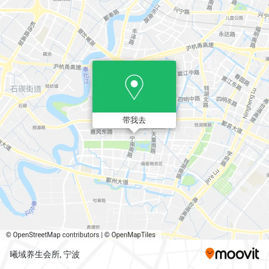 曦域养生会所地图