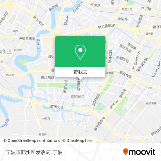 宁波市鄞州区发改局地图