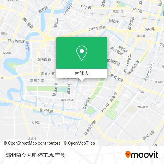 鄞州商会大厦-停车场地图