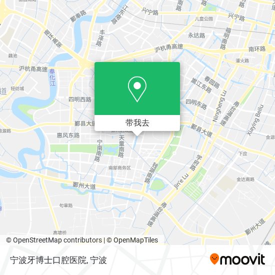 宁波牙博士口腔医院地图