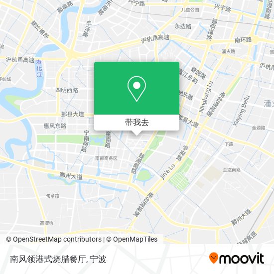 南风领港式烧腊餐厅地图