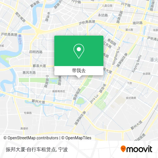 振邦大厦-自行车租赁点地图
