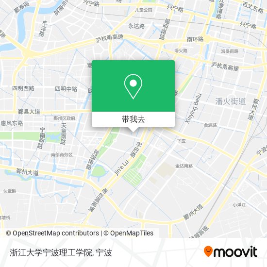 浙江大学宁波理工学院地图