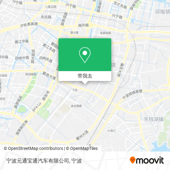 宁波元通宝通汽车有限公司地图