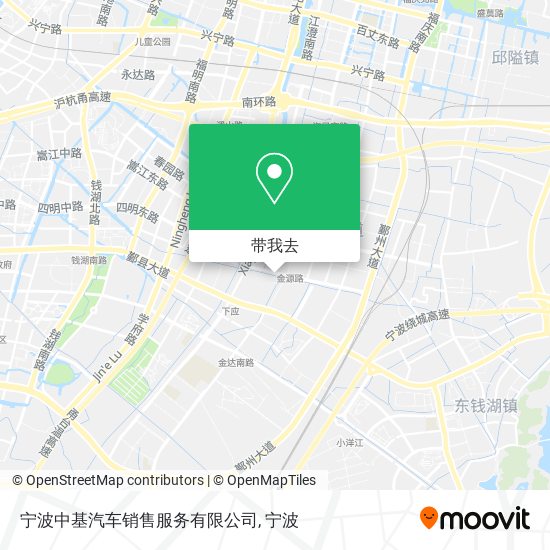 宁波中基汽车销售服务有限公司地图