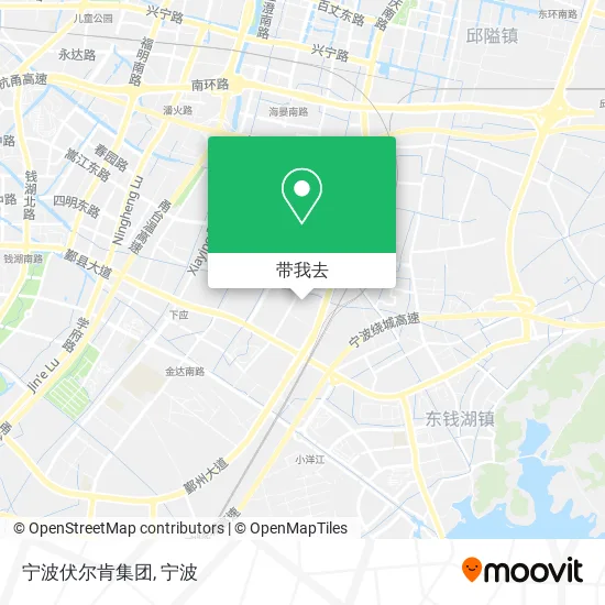 宁波伏尔肯集团地图