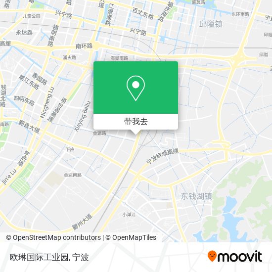 欧琳国际工业园地图