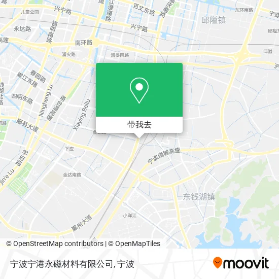 宁波宁港永磁材料有限公司地图