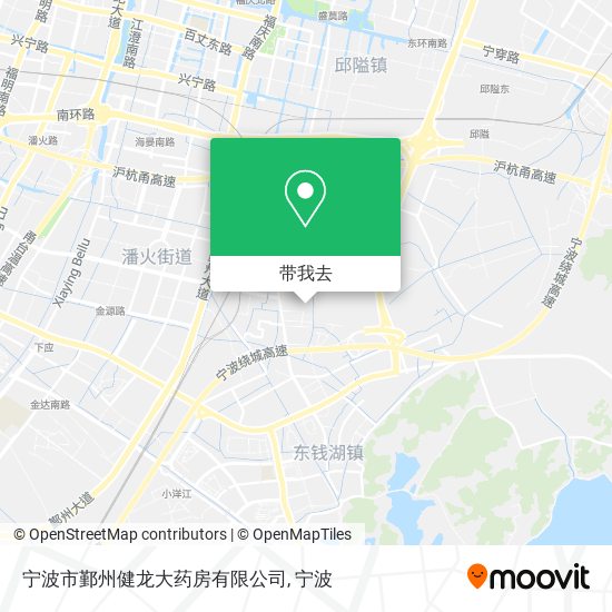 宁波市鄞州健龙大药房有限公司地图