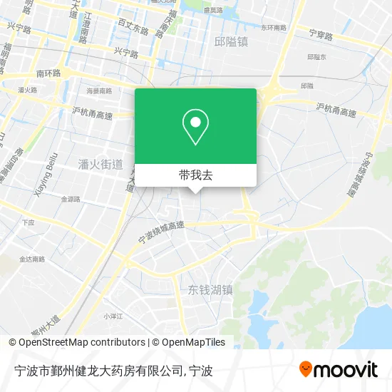 宁波市鄞州健龙大药房有限公司地图