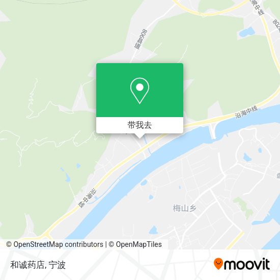 和诚药店地图