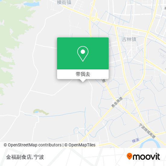 金福副食店地图