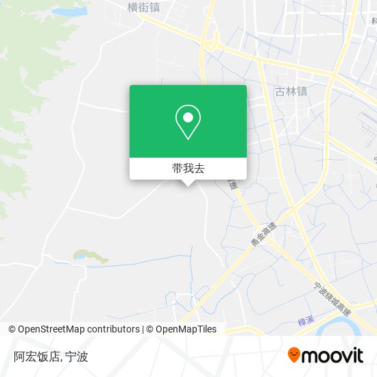 阿宏饭店地图