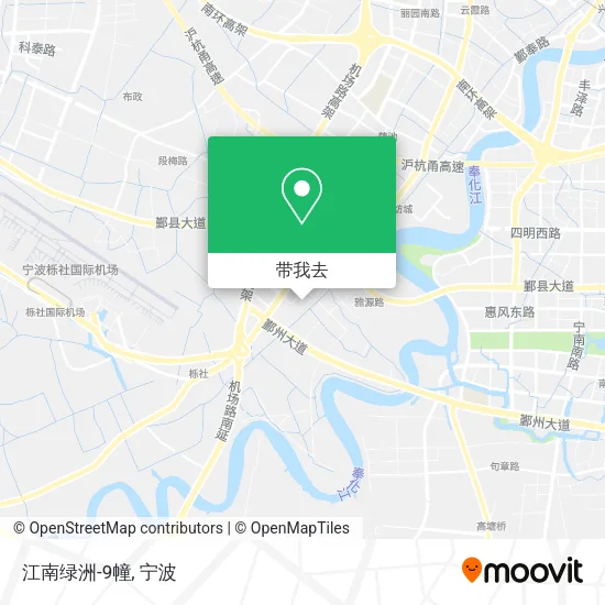 江南绿洲-9幢地图