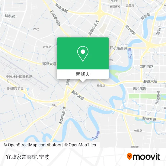 宜城家常菜馆地图