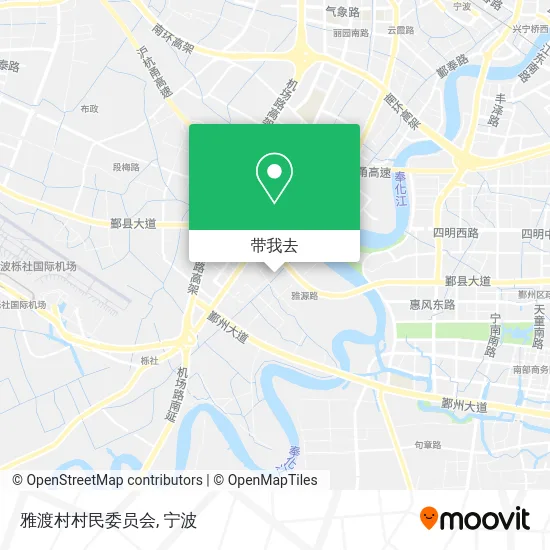 雅渡村村民委员会地图