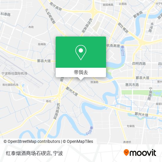 红泰烟酒商场石碶店地图