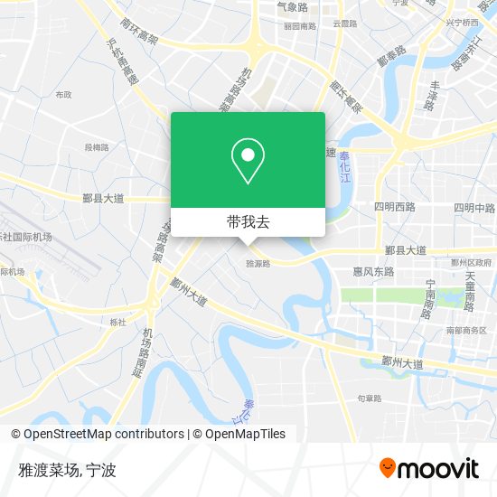 雅渡菜场地图