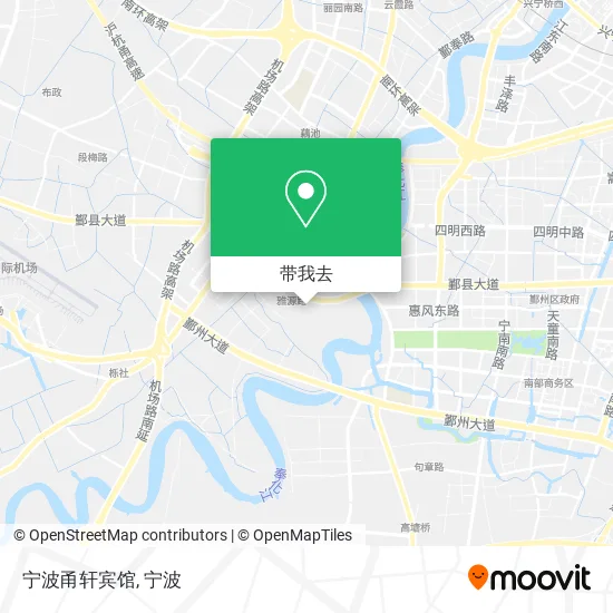 宁波甬轩宾馆地图