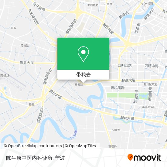 陈生康中医内科诊所地图