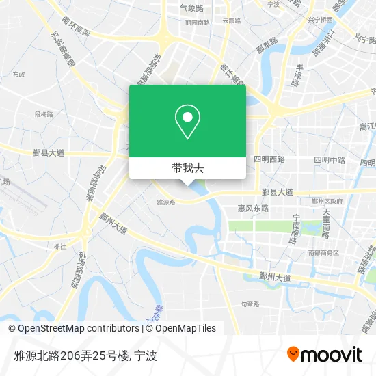 雅源北路206弄25号楼地图