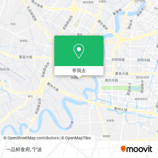 一品鲜食府地图