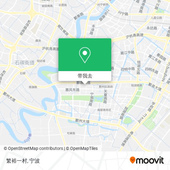 繁裕一村地图
