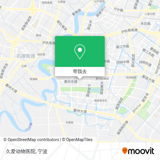 久爱动物医院地图
