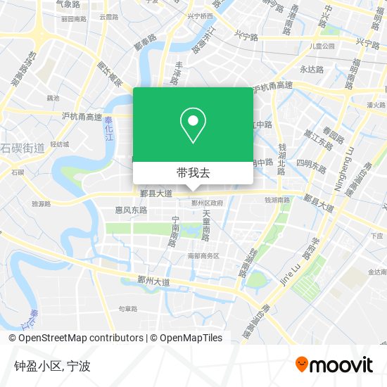钟盈小区地图