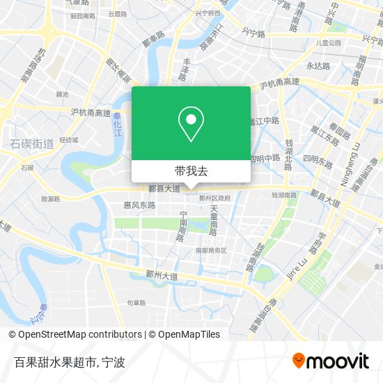 百果甜水果超市地图