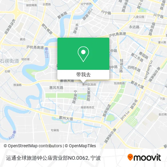 运通全球旅游钟公庙营业部NO.0062地图