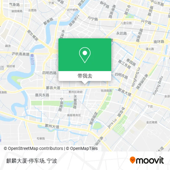 麒麟大厦-停车场地图