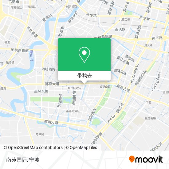 南苑国际地图