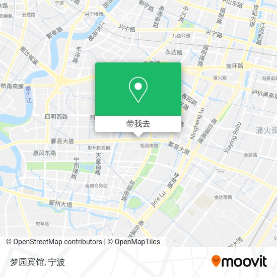 梦园宾馆地图