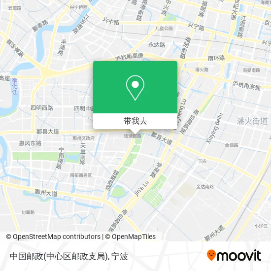 中国邮政(中心区邮政支局)地图