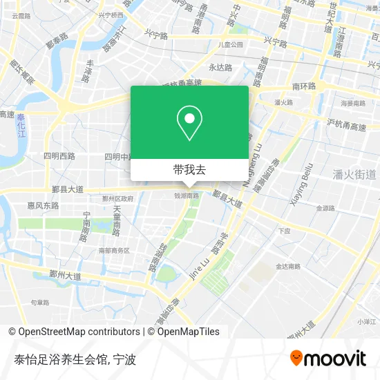 泰怡足浴养生会馆地图