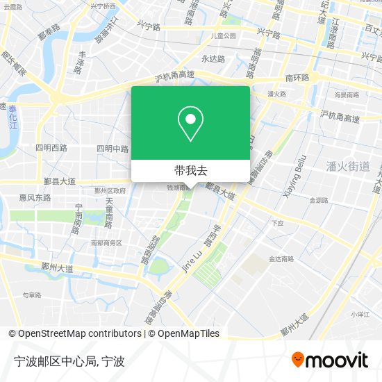宁波邮区中心局地图