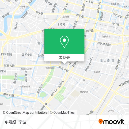 冬融桥地图