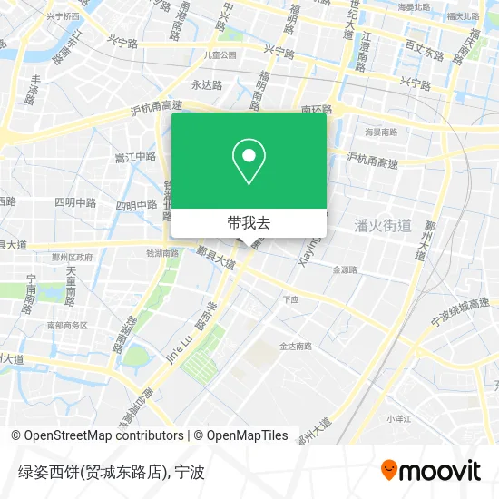 绿姿西饼(贸城东路店)地图