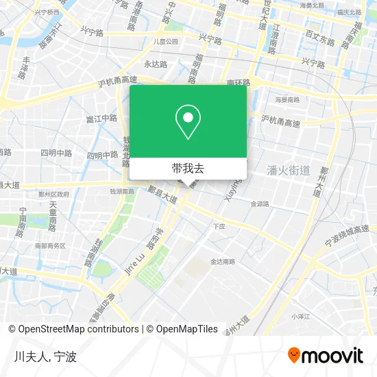 川夫人地图