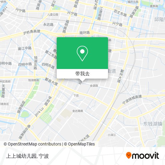 上上城幼儿园地图